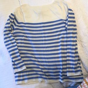 Gap blue striped sweater